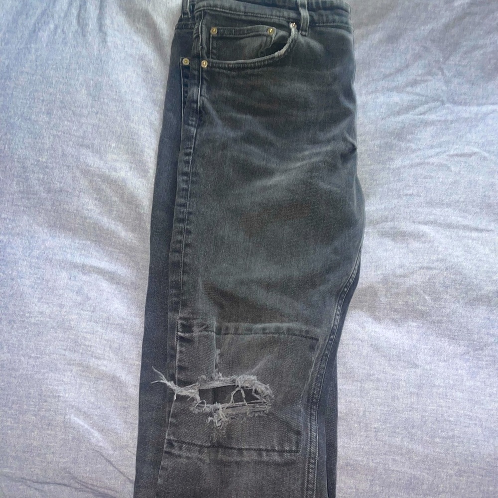 Ksubi skinny stacked jeans